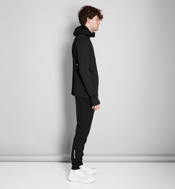 Saysky Combat Half Zip Fleece Hoodie Black