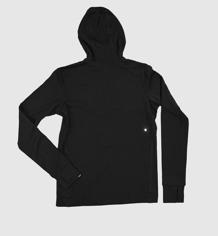 Saysky Combat Half Zip Fleece Hoodie Black