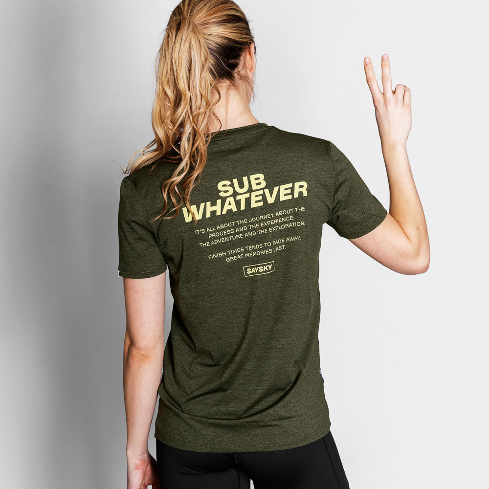 Saysky Statement Pace T-Shirt Green