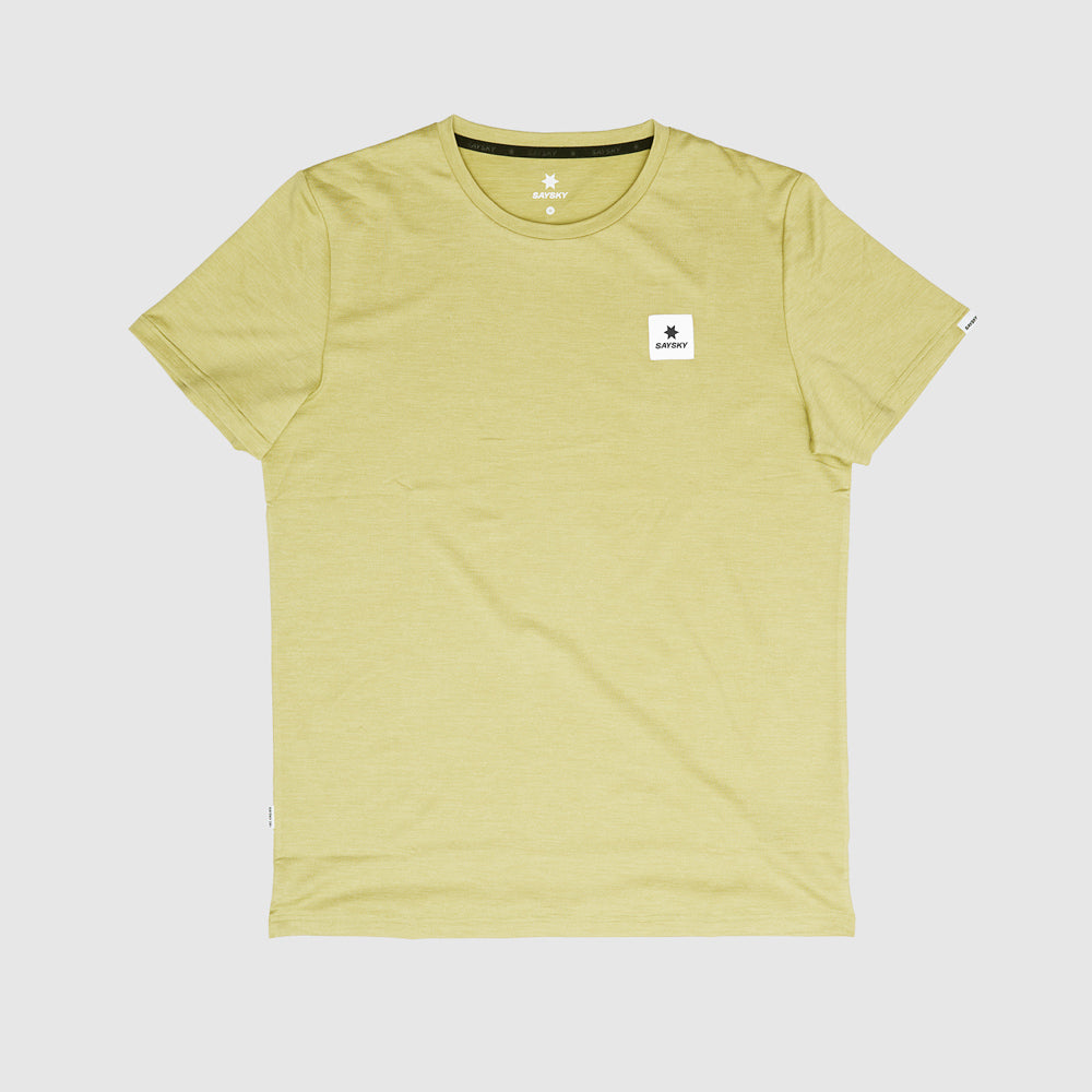 Saysky Statement Pace T-Shirt Green Melange