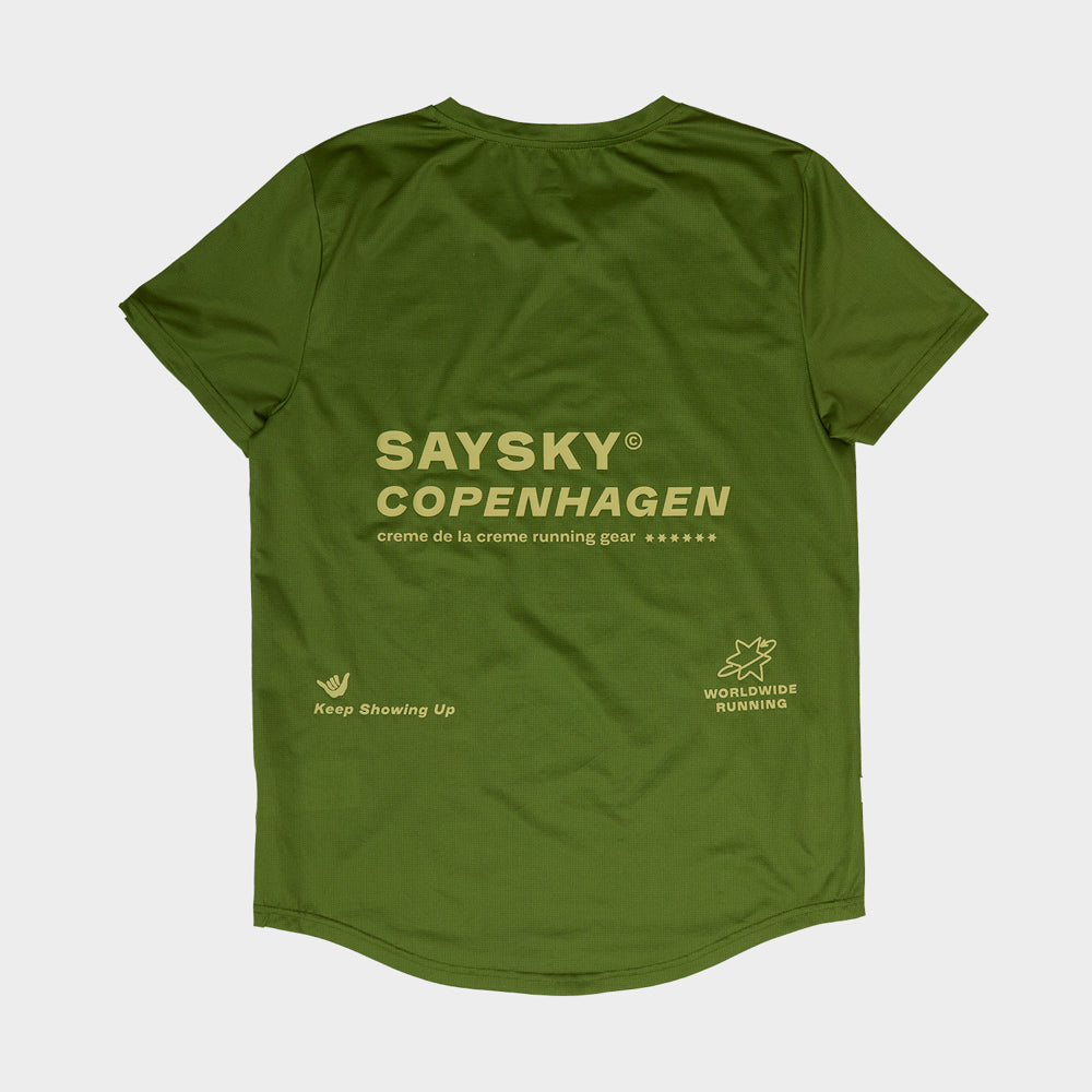 Saysky Statement Combat T-Shirt Green
