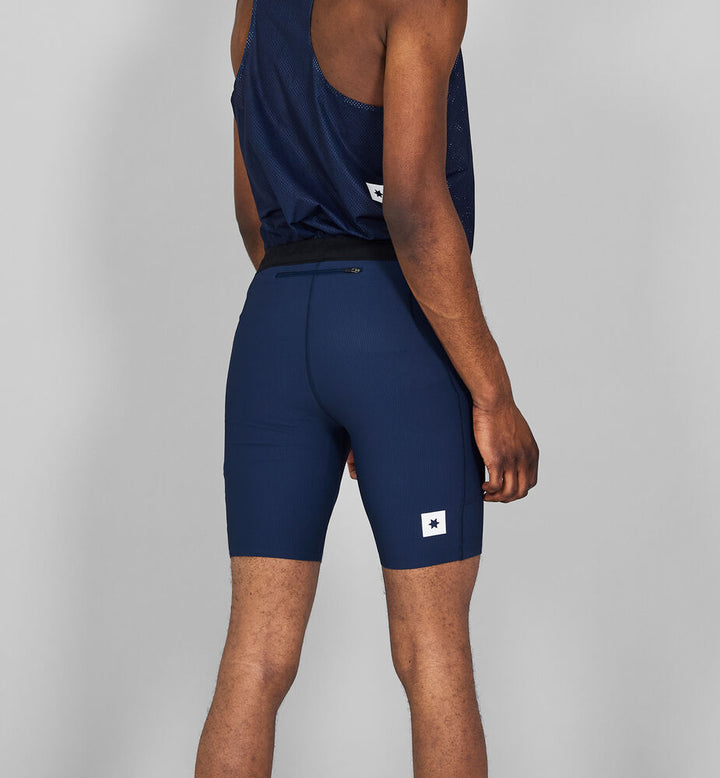 Saysky Combat+ Rib Short Tights 8" Blue