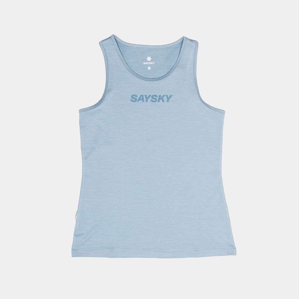 Saysky W Logo Pace Top Blue Melange