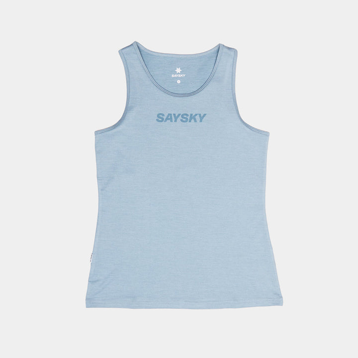 Saysky W Logo Pace Top Blue Melange