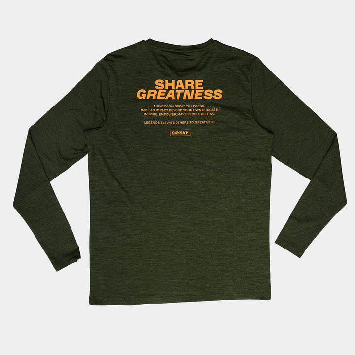 Saysky Statement Pace Long Sleeve Green