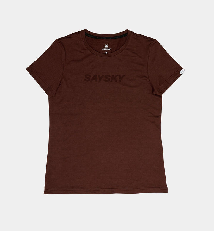 Saysky W Logo Pace T-Shirt Red