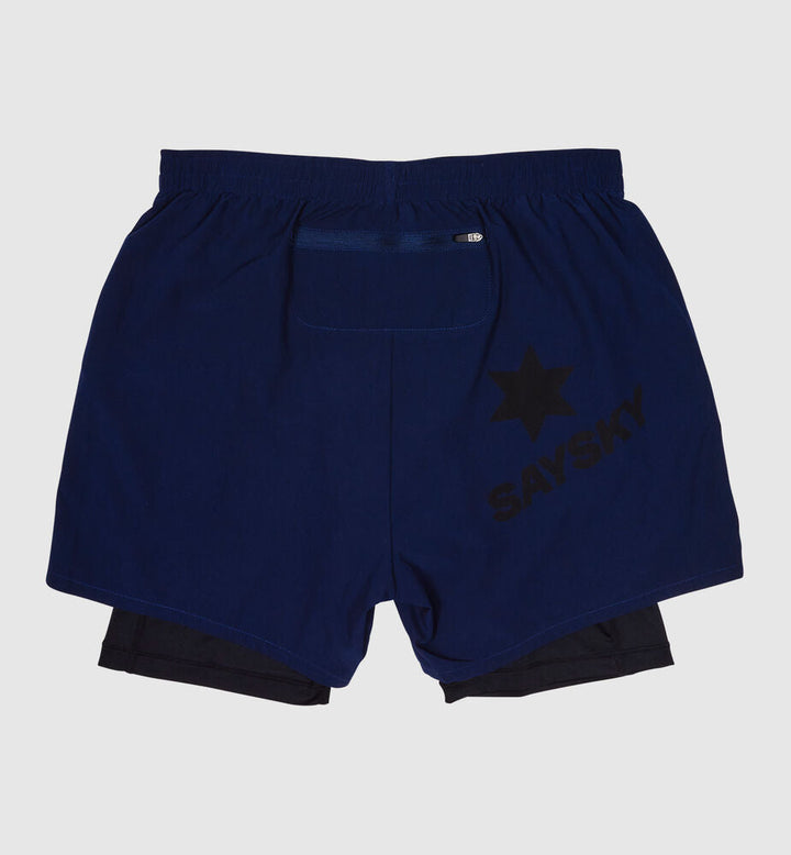 Saysky 2 in 1 Pace Shorts 5" Blue