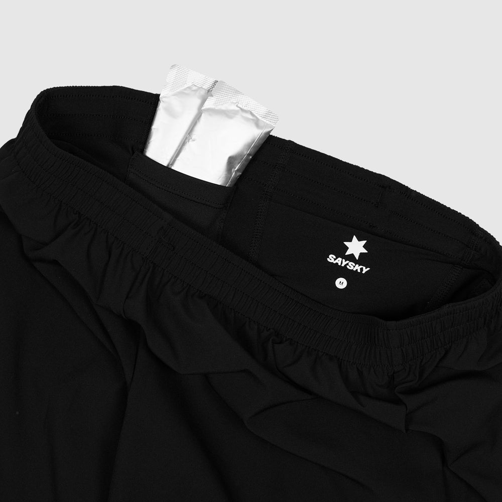 Saysky Pace Shorts 6'' Black