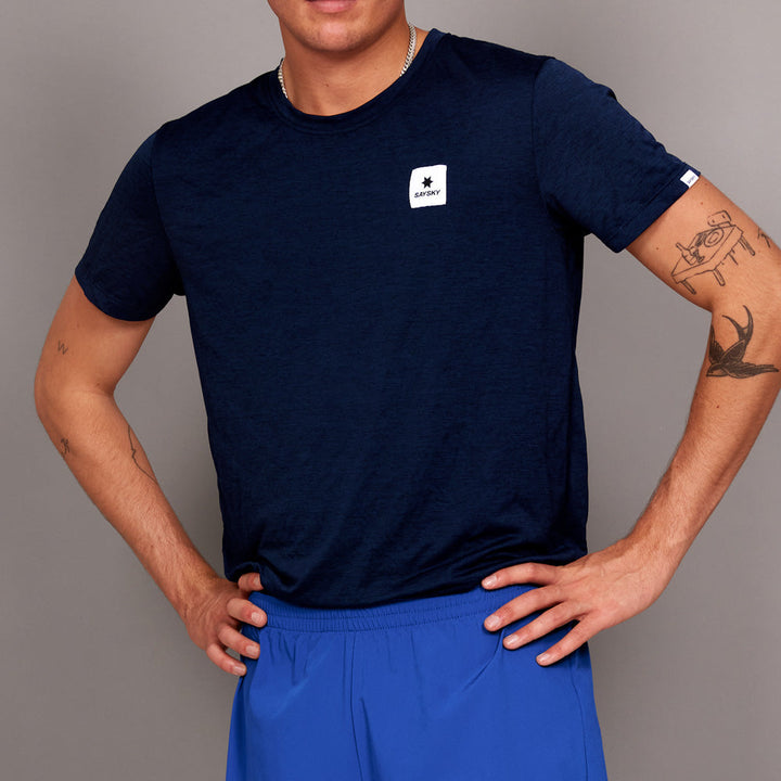 Saysky Clean Combat Pro T-shirt Blue