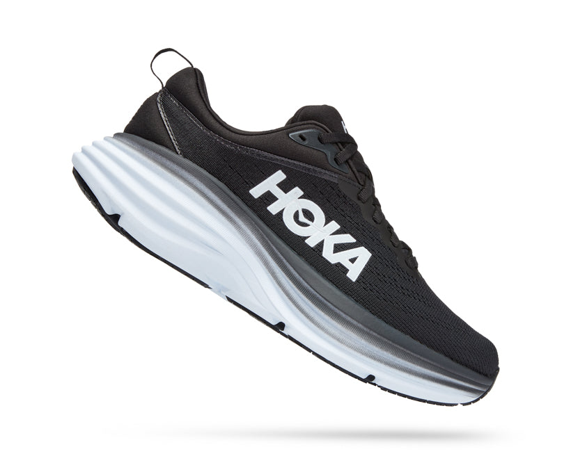 Hoka W BONDI 8 Black/White