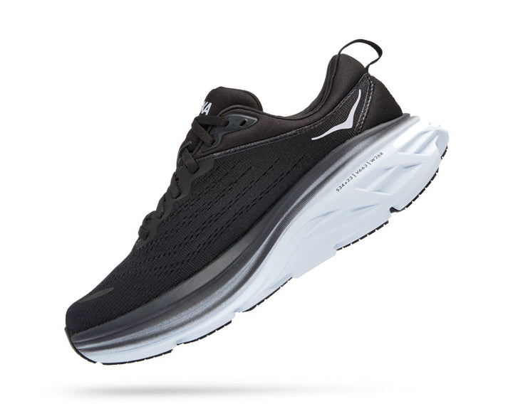 Hoka W BONDI 8 Black/White