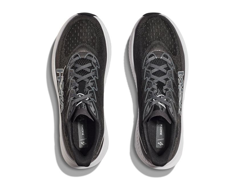 Hoka M MACH 6 Black / White