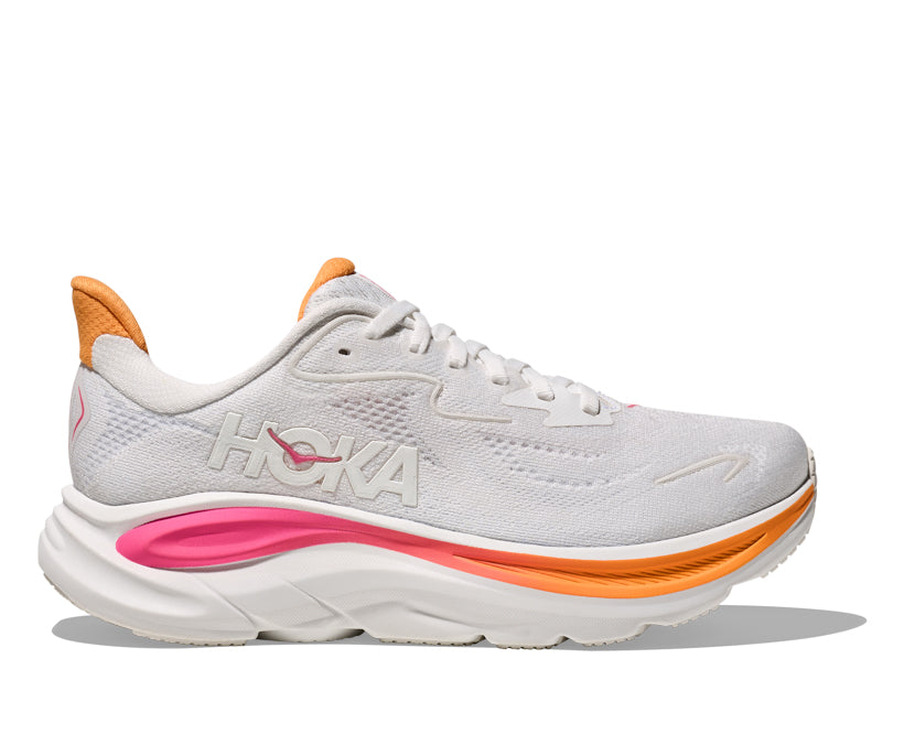 Hoka W CLIFTON 10 White / Electric Rose